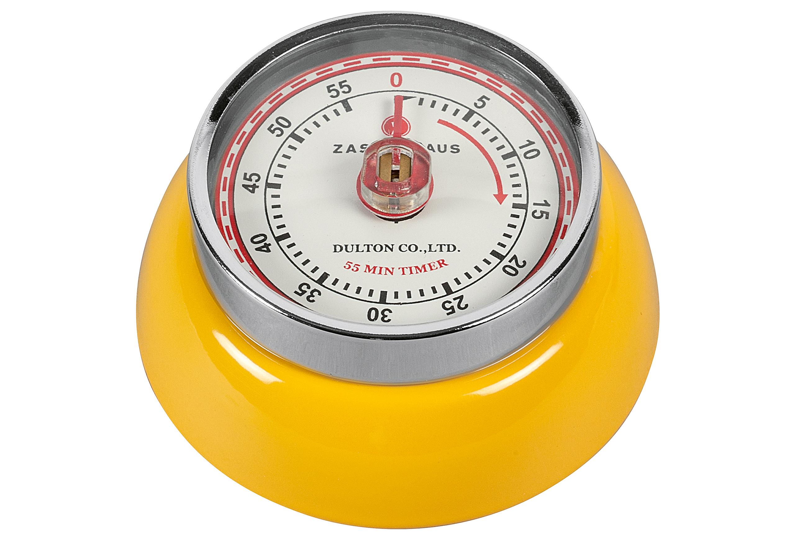 Zassenhaus Küchentimer Speed mit Magnet - gelb