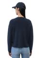 V-Neck-Cardigan relaxed Blau S