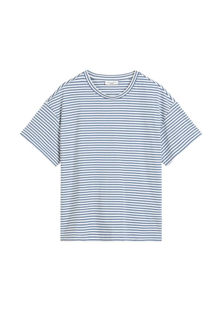 Streifen-T-Shirt relaxed L Relaxed Fit - Medium Blue_multi_01