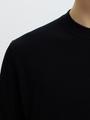 SLMTORINO LS KNIT CREW NECK NOOS M Normal geschnitten - Black