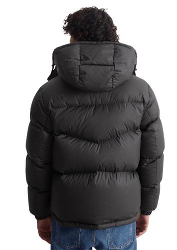 Puffer-Daunenjacke regular M - Black