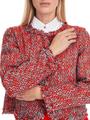 Bolero in Melé - aus 100 % Baumwolle 38 - Flame Red