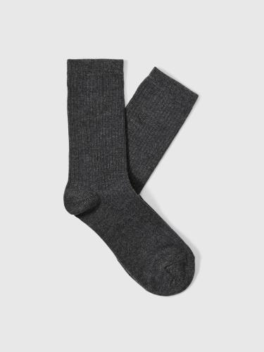 SLFROSE SOCK NOOS ONE SIZE - Dark Grey Melange