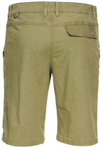 Cargo Shorts mit Ripstop-Kontrast Grün 34IN