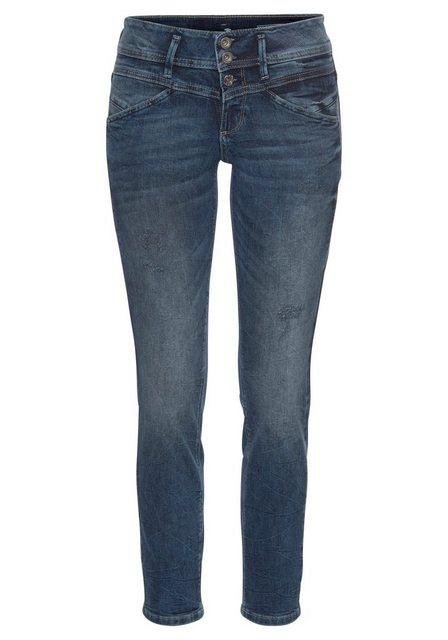 TTALEXA SLIM Jeans 26/30 Slim Fit - Random Bleached Blue Denim