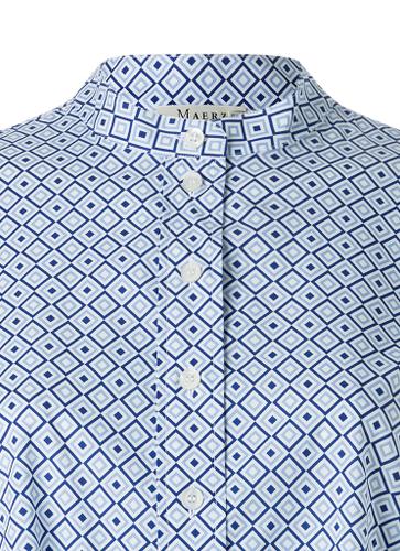 Bluse 1/1 Arm Blau 38