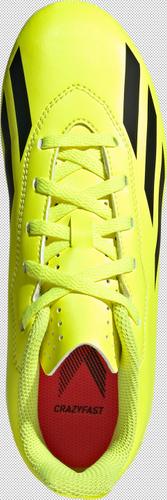 ADIDAS Kinder Fussball-Rasenschuhe X Crazyfast Club FxG 38 in Gelb