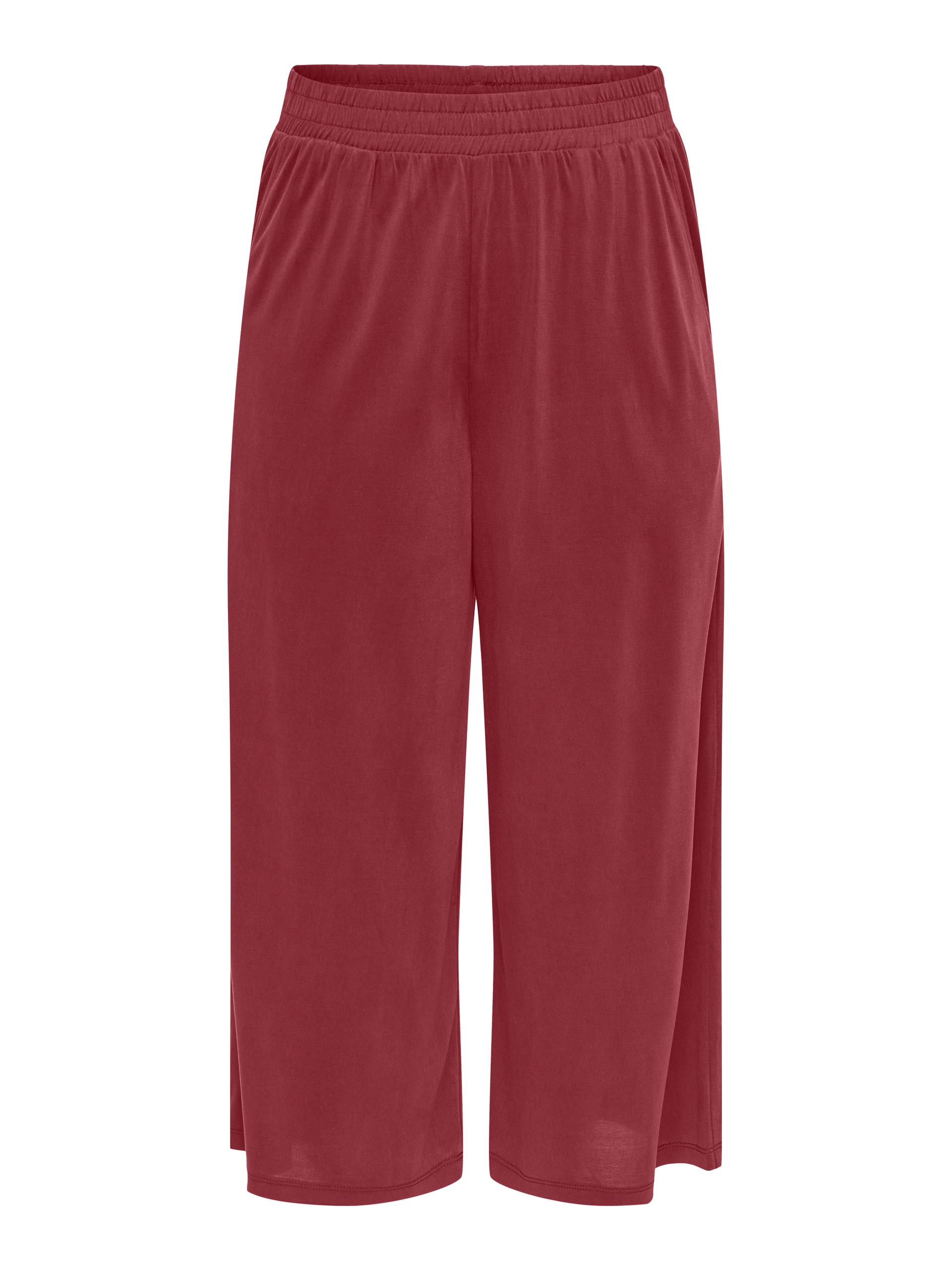 ONLHANNAH CULOTTE PANT CS JRS S Normal geschnitten - Ruby Wine