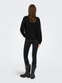 JDYVITTORIA L/S HEART CARDIGAN KNT S Knit Fit - Black