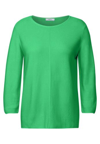 Strukturpullover L - Iced Neon Green