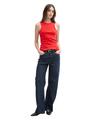 Racerback Ripp Top M Slim Fit - Scarlet Red