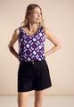 Top mit Print 36 - Bellflower Lilac