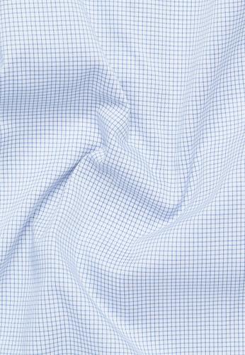 Performance Shirt Twill-Stretch Langarm 39/Langarm - 65cm MODERN FIT - Mittelblau