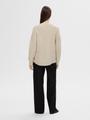 SLFLULU LS KNIT O-NECK NOOS M Normal geschnitten - Birch