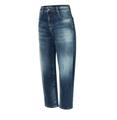 MAC JEANS - DANNI, Light authentic denim 36/OL Barrel Fit - Blau