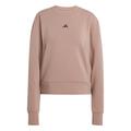 ADIDAS Damen Sweatshirt Designed-for-Training Warm-Up L in Blau