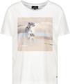 T-Shirt mit Leopardenprint 44 - Off-white