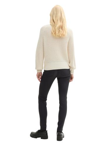 TTNELA EXTRA SKINNY Coated Jeans 27/32 Skinny Fit - Coated Black Denim