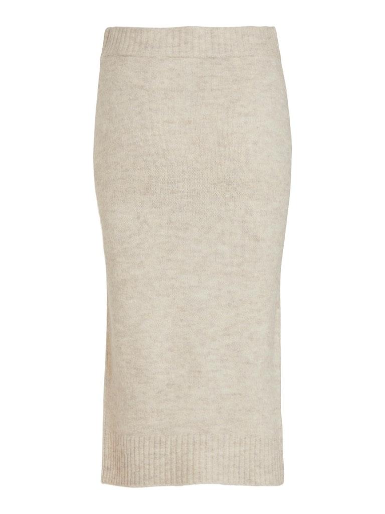 VIMELIA HW NEW PENCIL KNIT SKIRT XS - Super Light Natural Melan