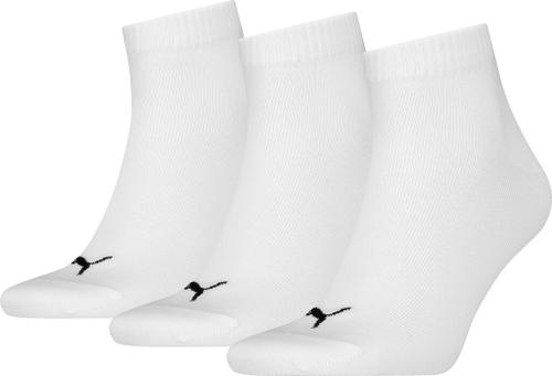 PUMA Herren Socken UNISEX QUARTER PLAIN 3P 39-42 in Weiß