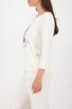 T-Shirt mit Strassdesign 42 - Cashmere