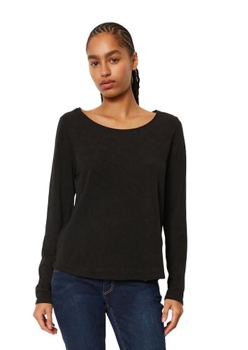 Longsleeve regular Blau M