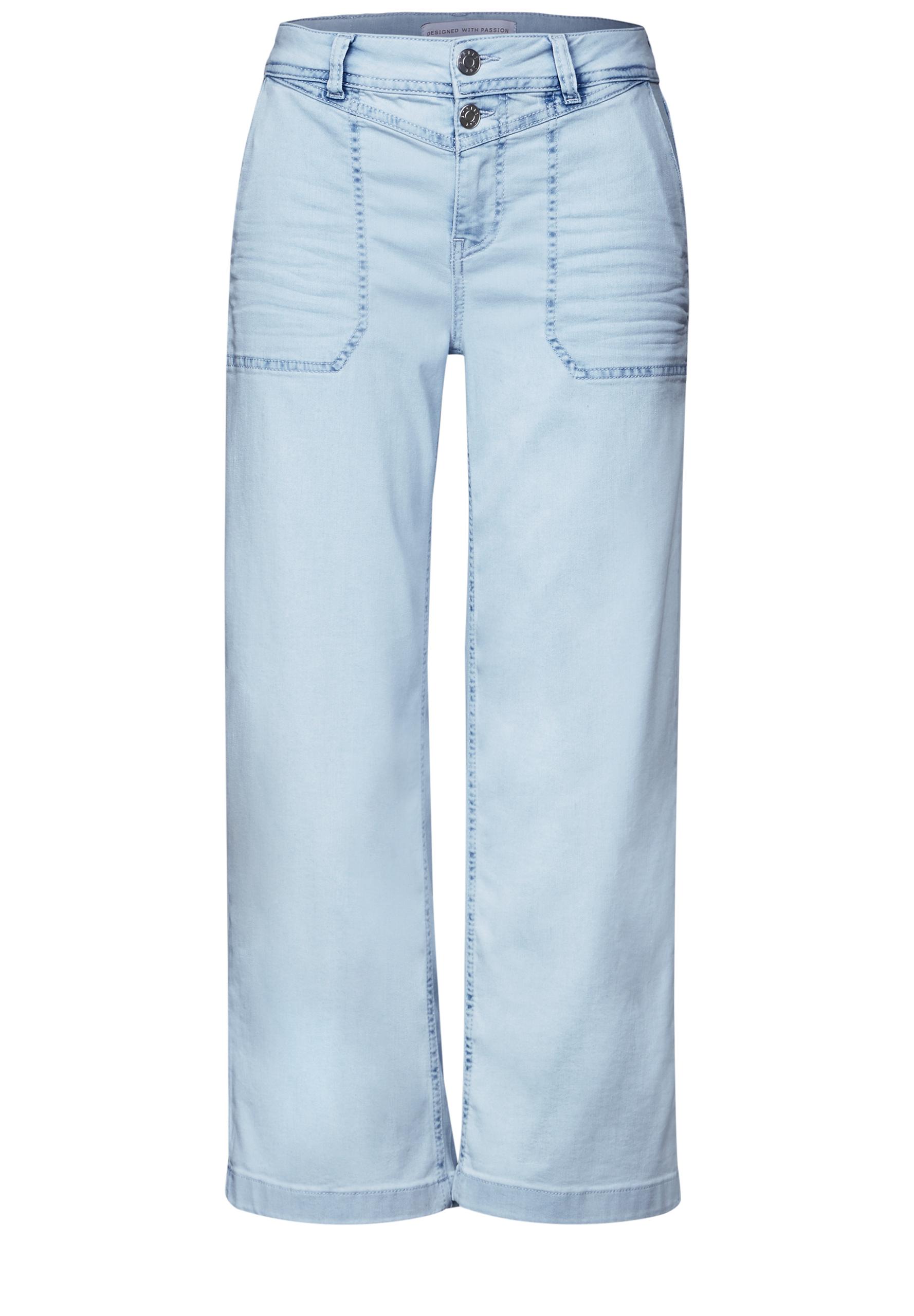 Wide Leg Jeans 28/7/8 Hosen - Ultra Bleached