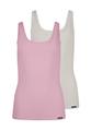 Skiny Damen Tank Top 2er Pack Cotton Advantage 38 - Dreamyrose Selection