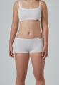 Skiny Damen Low Cut Pant Cotton Essentials Weiß 40