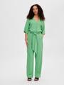 SLFVIVA 2/4 LONG LINEN JUMPSUIT NOOS 40 - Absinthe Green