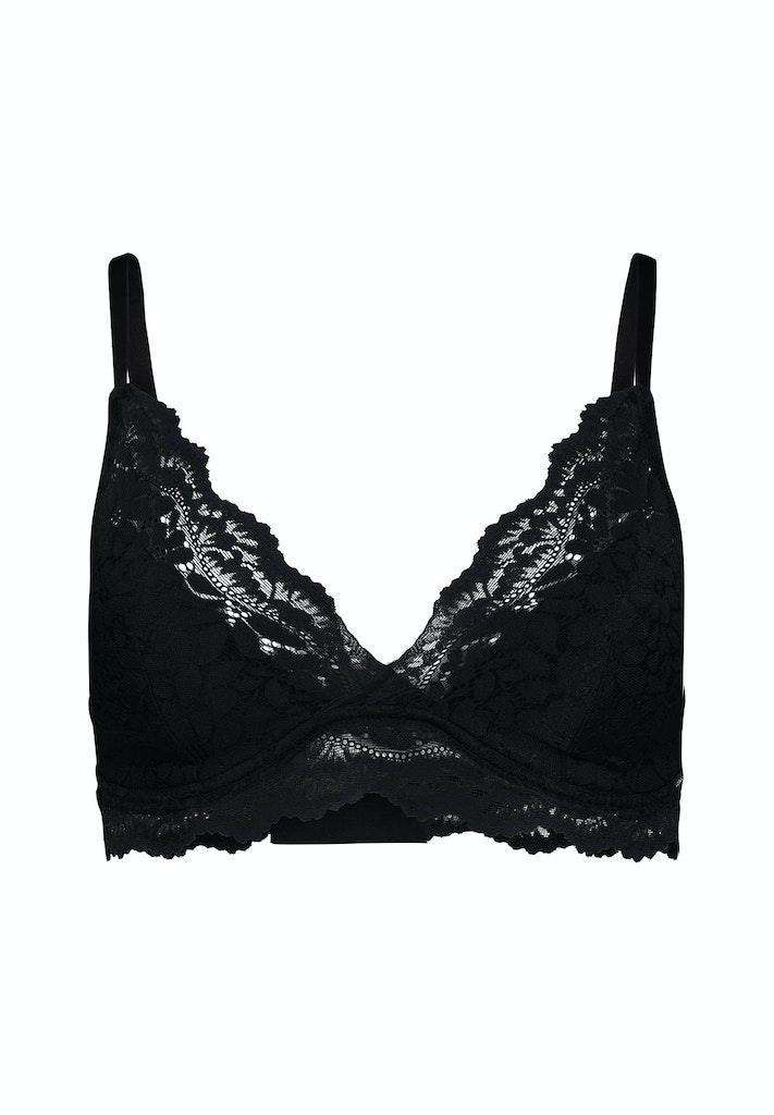 Skiny Damen Triangel gepaddet Wonderfulace Schwarz 85 A
