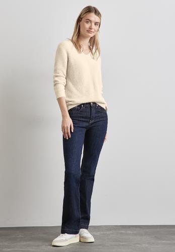 Federgarn Pullover 46 - Lucid White