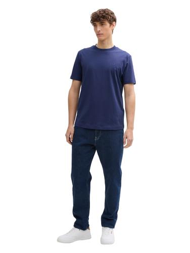 Basic T-Shirt XXL Regular Fit - Dark Blueberry
