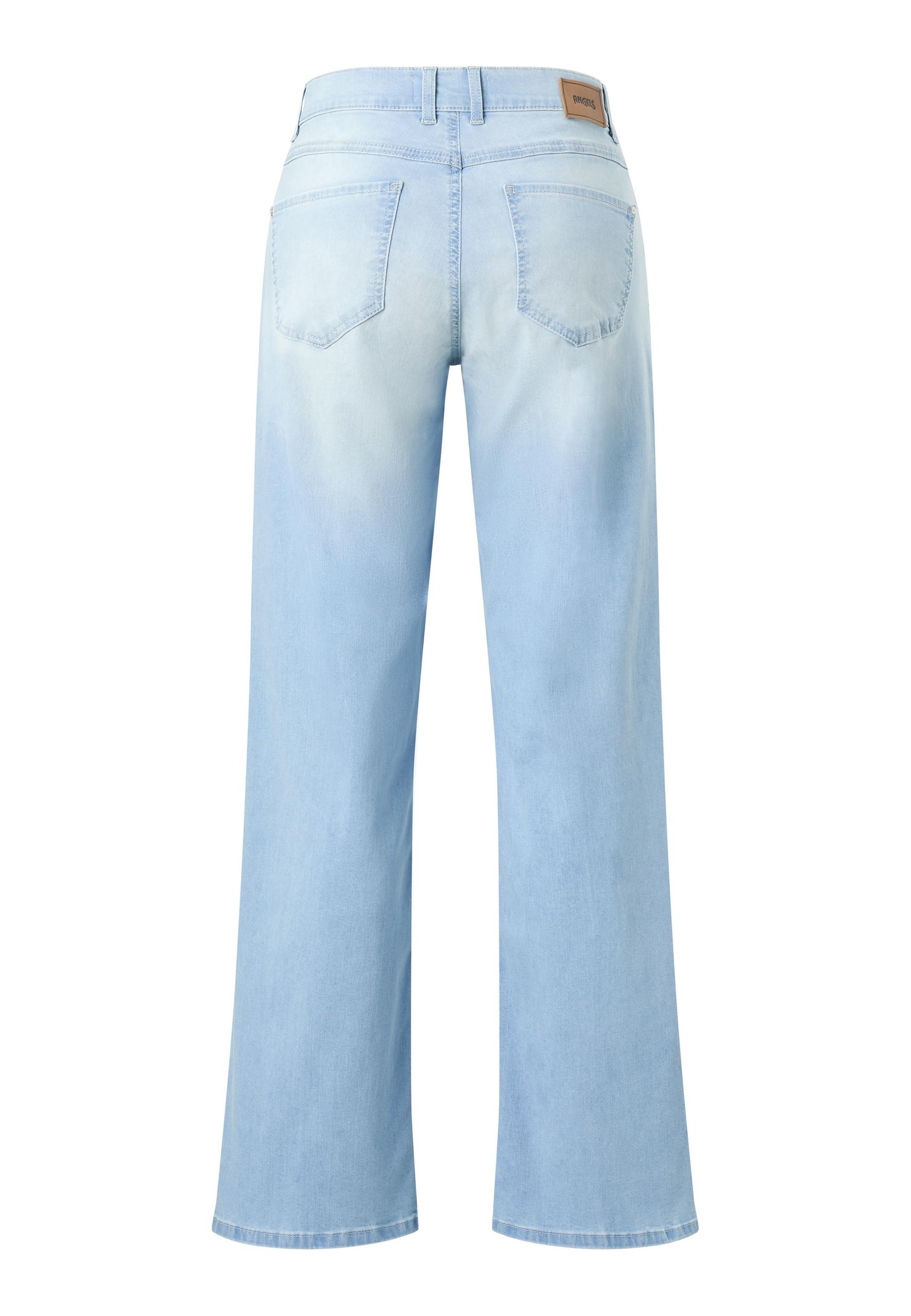 LIZ MODERN 36/28 WIDE LEG - Bleached Blue Used