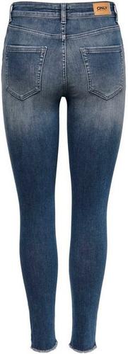 Only Ankle-Jeans »ONLBLUSH« mit Fransensaum