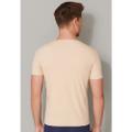T-shirt V-Ausschnitt 8 - Clay