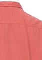 Kurzarm Hemd aus einem Leinen-Baumwoll-Mix M Regular Fit - Faded Red