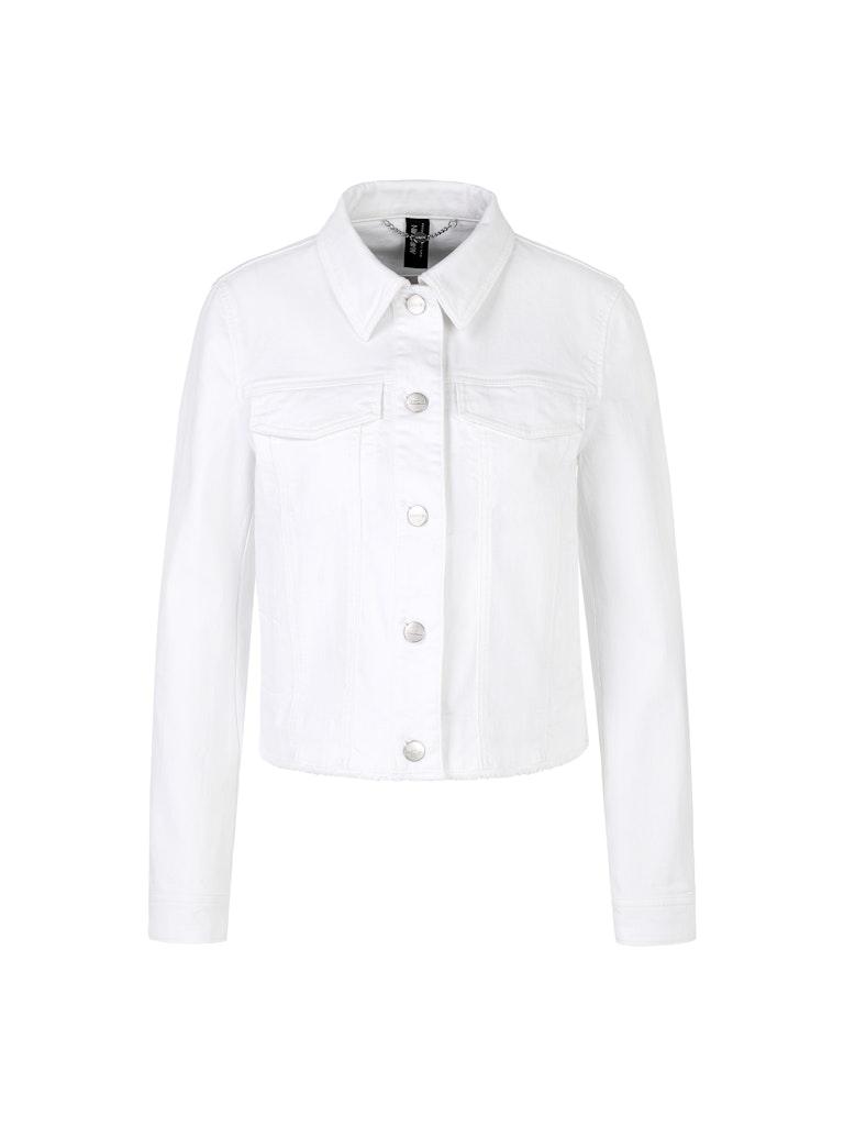 Jeansjacke "Rethink Together" Weiß 44