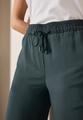 Wide Leg Strukturhose L/30 - Slate Khaki