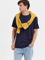 SLHASPEN SS O-NECK TEE NOOS Blau M