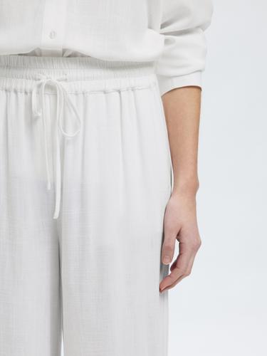 SLFVIVA-GULIA HW LONG SUN PANT NOOS 40 Normal geschnitten - Snow White