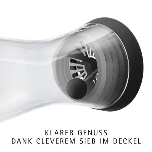 Basic Wasserkaraffe, 1 l, Edelstahl