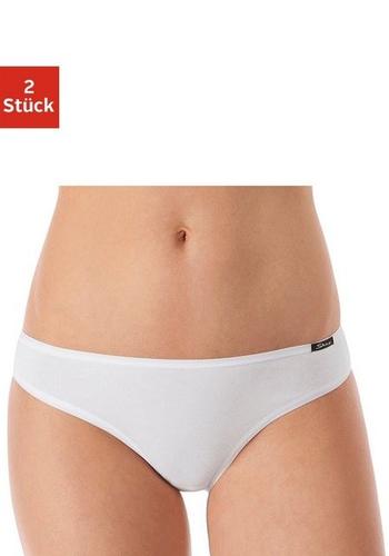 Skiny Damen Rio Slip 2er Pack Cotton Advantage 36 - White
