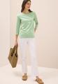 Gestreiftes Shirt M - Fennel Green