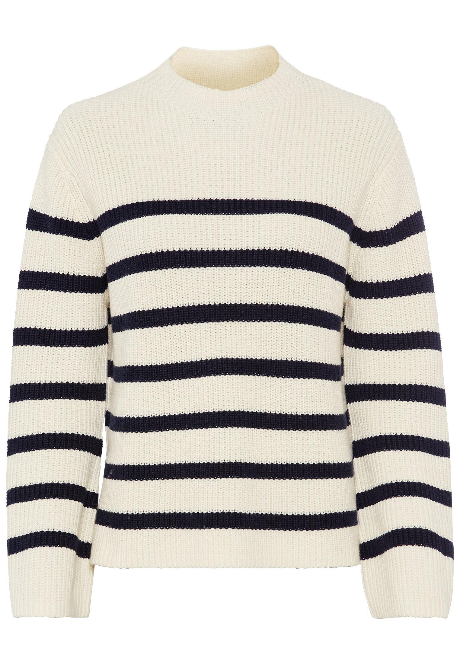 Strickpullover aus einem Baumwollmix S Regular Fit - Night Blue Fantasy