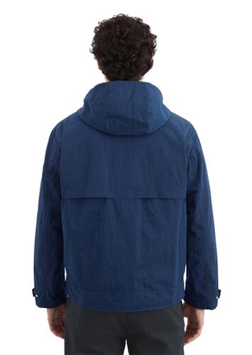 Kapuzen-Parka regular Blau L