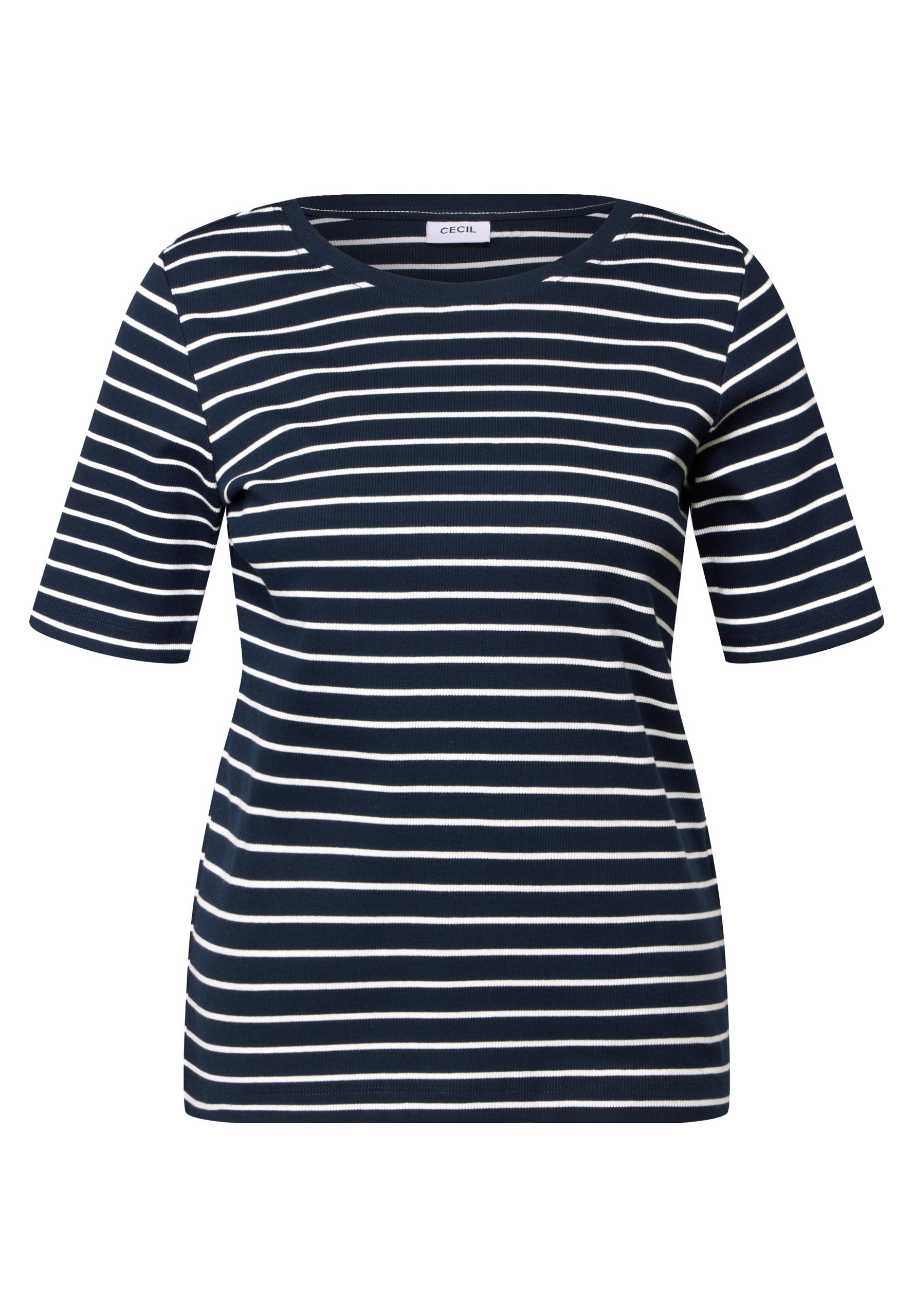 Gestreiftes T-Shirt L - Universal Blue
