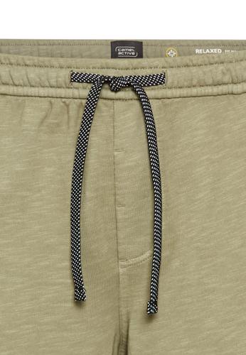 Sweatshorts mit Cargotaschen M Relaxed Fit - Khaki