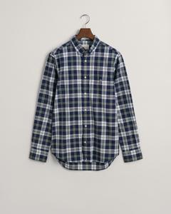 Regular Fit Popeline Karohemd XXXL - Classic Blue