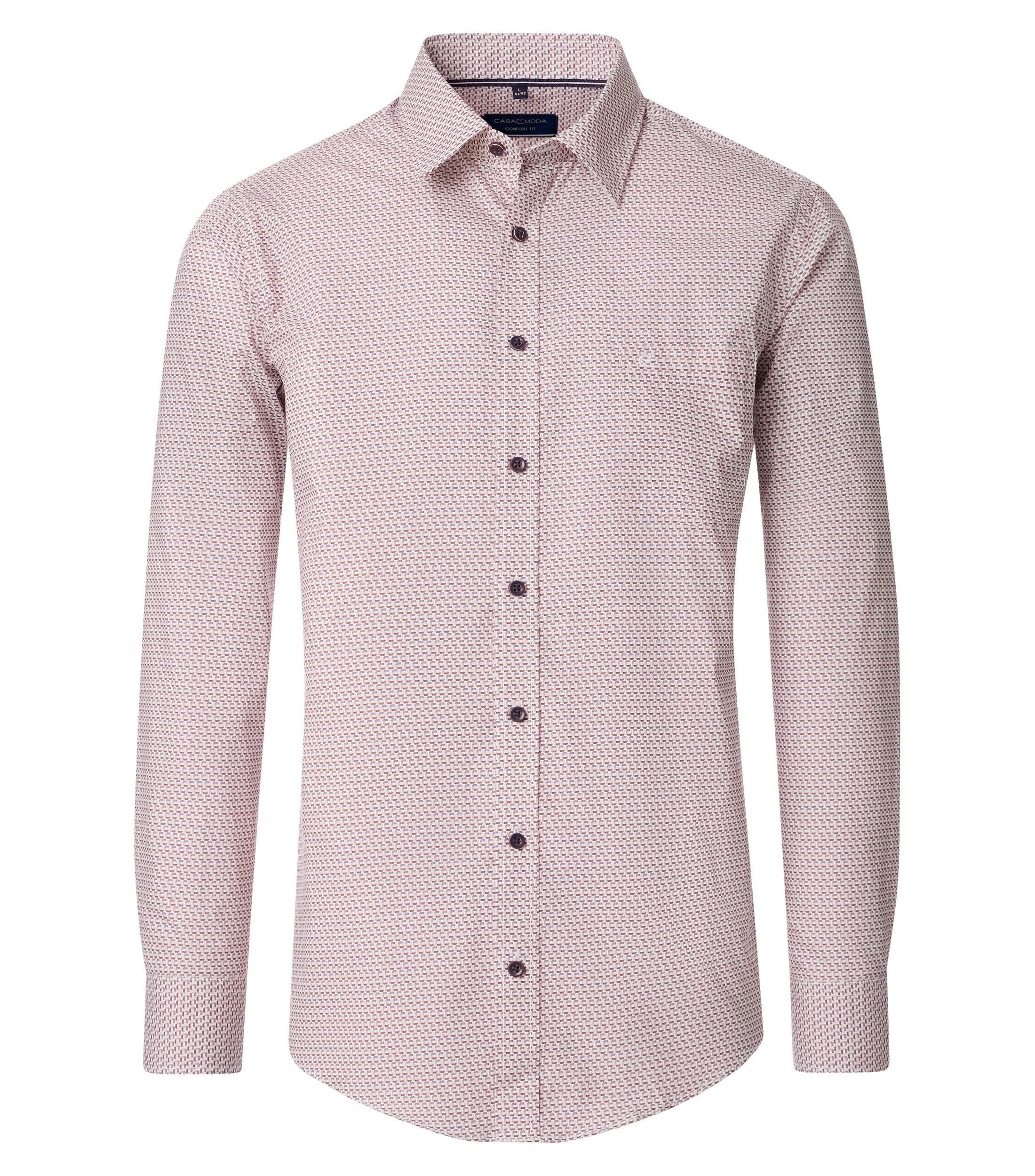 Freizeithemd L Comfort Fit - Rot
